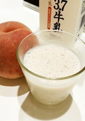 桃のスムージー-レシピのメイン写真