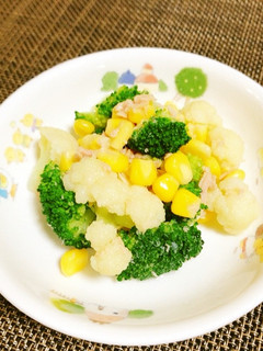 保育園給食★ブロッコリーのツナサラダ-レシピのメイン写真