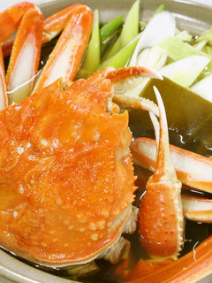 昆布だしの蟹鍋-レシピのメイン写真