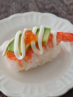 海老アボカドチーズにぎり-レシピのメイン写真