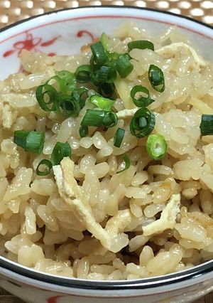 生姜の炊き込みご飯-レシピのメイン写真