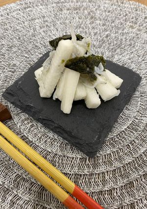 ザクザク長いもの海苔和え-レシピのメイン写真