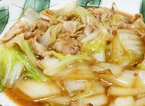 豚バラ白菜：豚三枚肉と白菜のうま煮-レシピのメイン写真