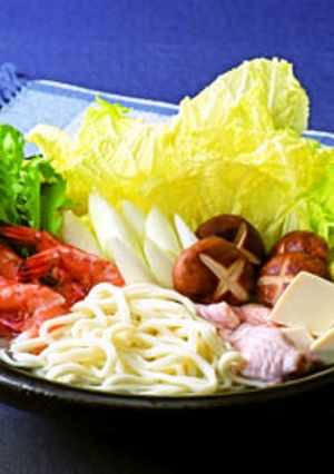 あごだしうどんすき-レシピのメイン写真