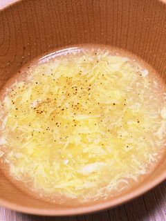 ♡ふわふわ卵のとろ~りスープ♡-レシピのメイン写真