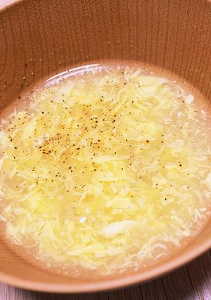 ♡ふわふわ卵のとろ～りスープ♡-レシピのメイン写真