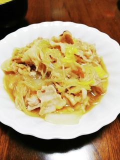 白菜と豚バラの中華煮-レシピのメイン写真