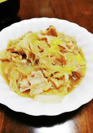 白菜と豚バラの中華煮-レシピのメイン写真
