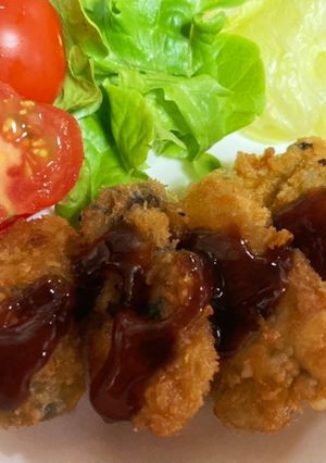 旬の柔らかカキフライ-レシピのメイン写真