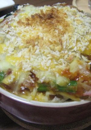 いつものスパゲティで☆豪華ラザニア☆-レシピのメイン写真