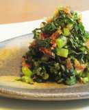 〖 ご飯が進む！大根葉のおかか醤油炒め〗