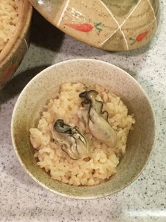 牡蠣飯(牡蠣の炊き込みご飯)めんつゆ-レシピのメイン写真