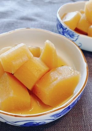 残り煮汁のチャーテの煮物-レシピのメイン写真