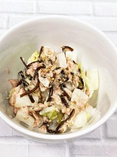 サクサク白菜のマヨ昆布サラダ-レシピのメイン写真