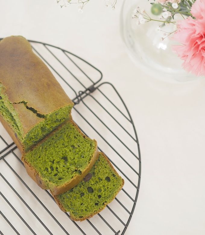 バターなし！抹茶の米粉パウンドケーキ-レシピのメイン写真
