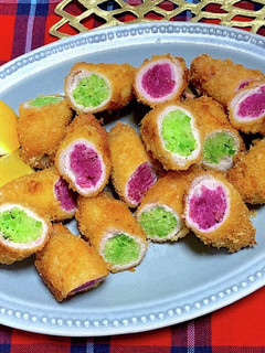カラフル大根の肉巻きフライ-レシピのメイン写真
