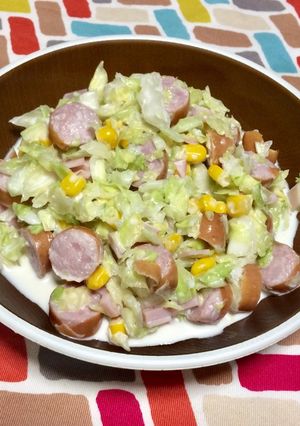 超簡単☆基本の定番！コールスローサラダ♫-レシピのメイン写真