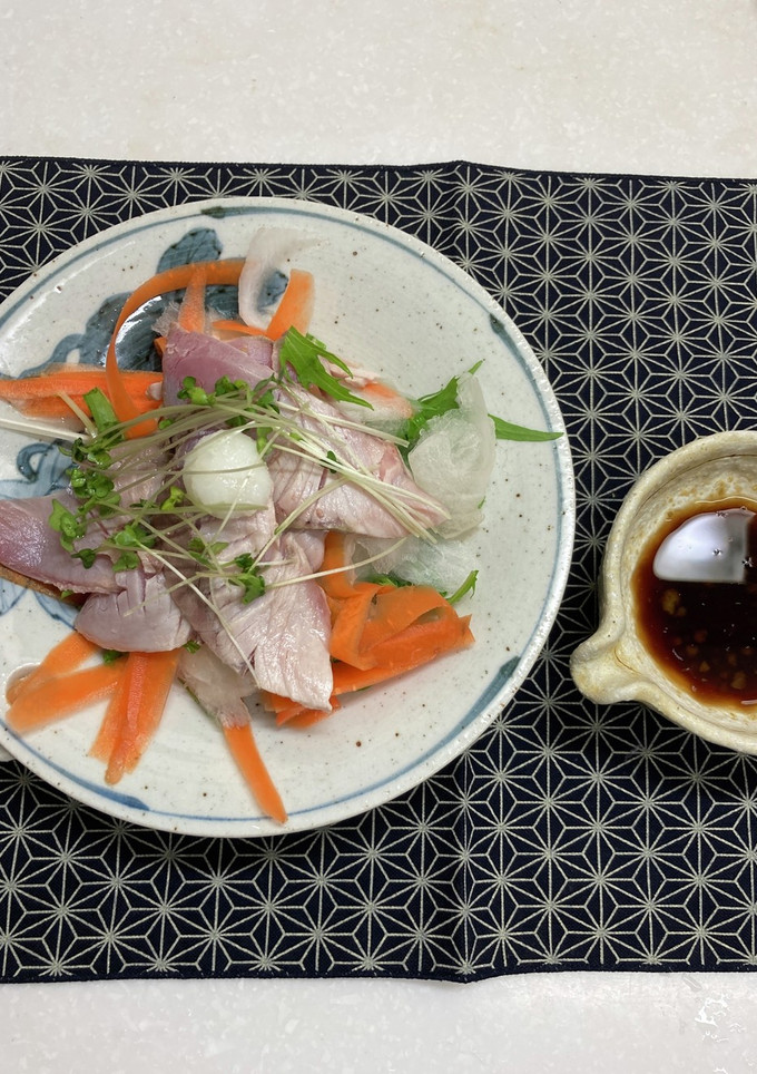 鍋を使わない簡単ぶりしゃぶサラダ風-レシピのメイン写真