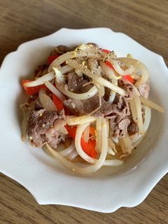 牛肉マスタードいため-レシピのメイン写真