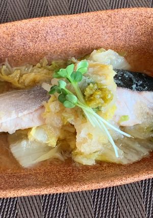 フライパンで簡単ヘルシー！ブリのみぞれ煮-レシピのメイン写真