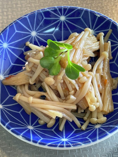 #簡単安価。居酒屋風エノキのピリ辛煮-レシピのメイン写真