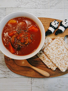 あずちんボーンブロス簡単野菜カレースープ-レシピのメイン写真