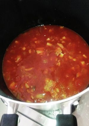 こどもが大好き平日作る贅沢ミートソース。-レシピのメイン写真