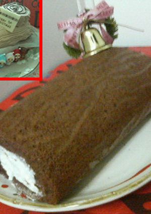天板なくても焼けるロールケーキ(ミニ)❣-レシピのメイン写真