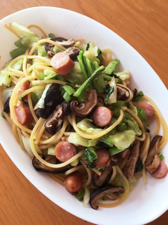 簡単★あまり野菜の和風パスタ-レシピのメイン写真