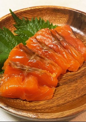 サーモンでも昆布締め-レシピのメイン写真