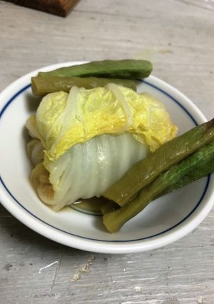 つみれの白菜ロールとインゲン豆ポン酢-レシピのメイン写真