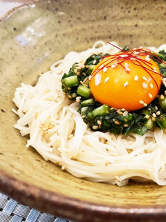 壺ニラで♡ピリ辛ニラそうめん-レシピのメイン写真