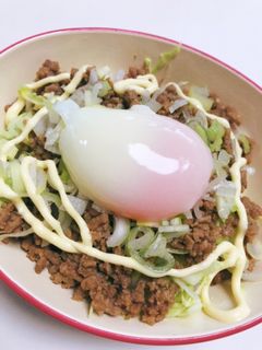 ひき肉丼♡-レシピのメイン写真