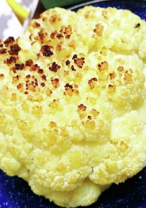 簡単!カリフラワーの丸焼き-レシピのメイン写真