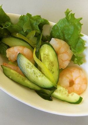 グリーンサラダ（透析食）-レシピのメイン写真