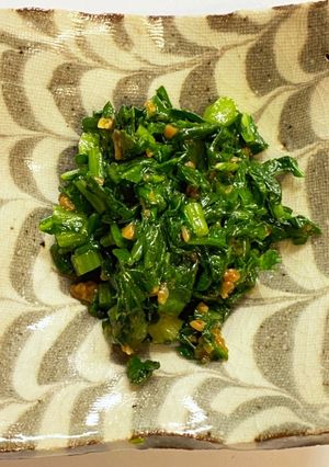醤油麹春菊-レシピのメイン写真