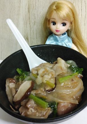 リカちゃん♡菜の花入中華餡(八宝菜風)-レシピのメイン写真