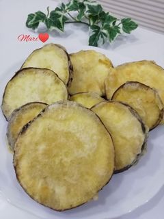レンジで揚げ時間短縮☆さつまいもの天ぷら-レシピのメイン写真