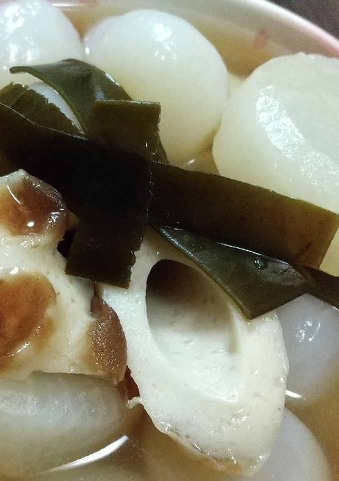 大根とちくわのおでん風煮物-レシピのメイン写真