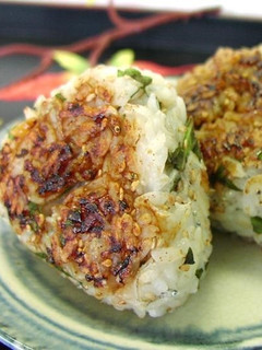 【たまり】じゃこと青じその焼きおにぎり-レシピのメイン写真