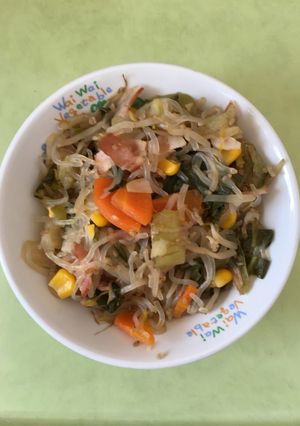 【保育園給食】しらたきの炒め物-レシピのメイン写真