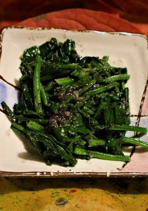 ほうれん草 塩麹のごま汚し-レシピのメイン写真