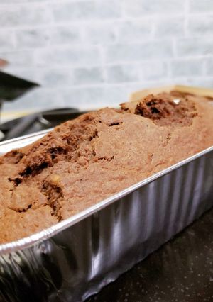 オートミール入りチョコバナナケーキ-レシピのメイン写真