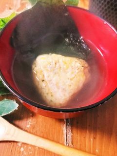 おつまみに♪やみつき焼きおにぎり茶漬け-レシピのメイン写真