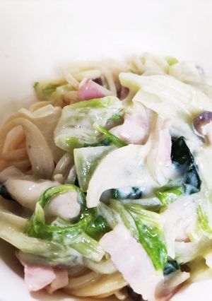 子供喜ぶ☆豆乳クリームパスタ-レシピのメイン写真