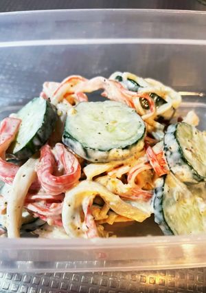 カニカマときゅうりの胡麻和え-レシピのメイン写真