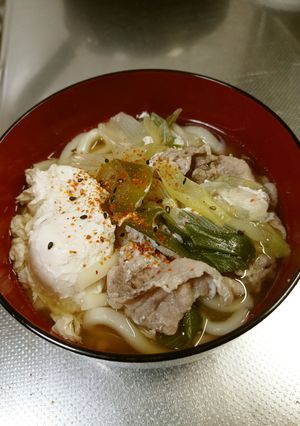 肉うどん-レシピのメイン写真