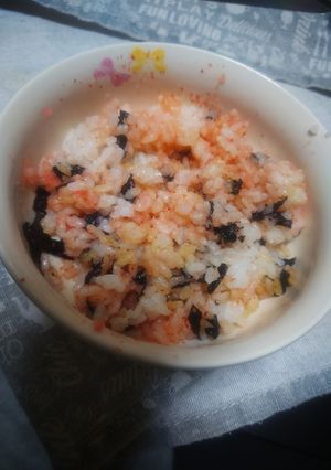生たらこでかきこみ飯-レシピのメイン写真