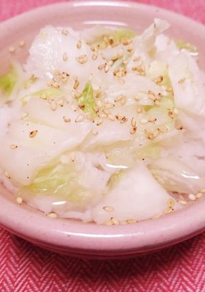 〆にも♪梅昆布茶で白菜漬け茶漬け♡-レシピのメイン写真