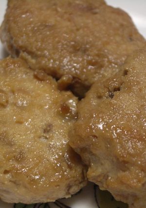 やわらかつくね☆とりと豆腐の落とし焼き☆-レシピのメイン写真